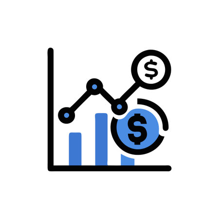 Graphic Design for Financial Trendsのイラスト素材