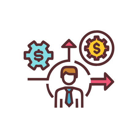 Business Operations Iconのイラスト素材