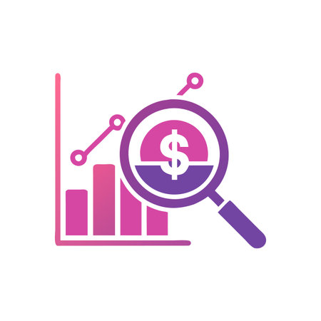Icon for Assessing Market Opportunity Strategiesのイラスト素材