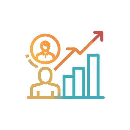 Dynamic Icons for Sales Performance Enhancementのイラスト素材