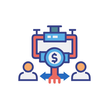 Icons for Optimizing Sales Pipeline Managementのイラスト素材