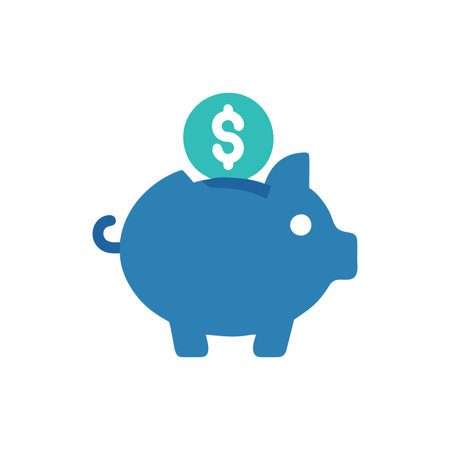 Key Concepts of Savings Illustrated by Piggy Banksのイラスト素材