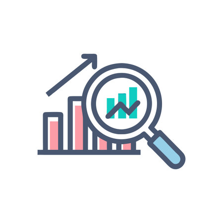 Icon for Conducting Market Researchのイラスト素材