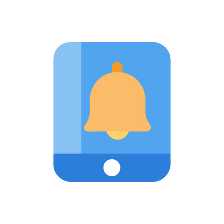 Alerts Icon for App Notificationsのイラスト素材