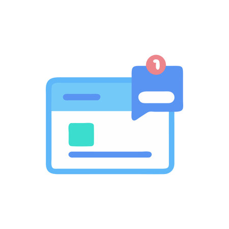Notifications Box Icon for Alertsのイラスト素材