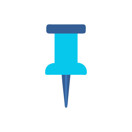 Push Pin Icon for Notesのイラスト素材