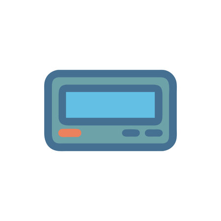 Icon Representing Pagersのイラスト素材