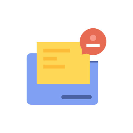Icon for Notifications Boxのイラスト素材