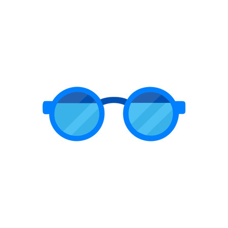 Sunglasses Lens Icon for Fashion Accessoriesのイラスト素材