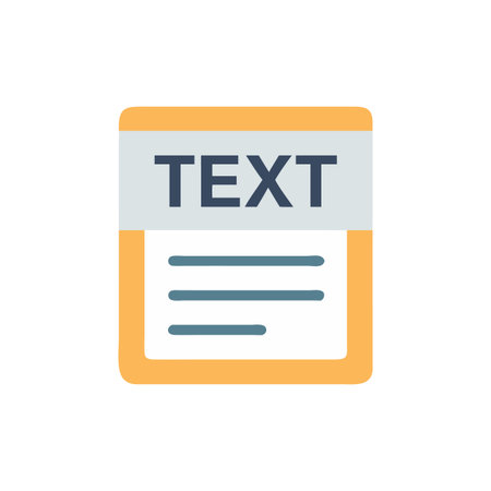 Modern Text Field Icon for Digital Formsのイラスト素材