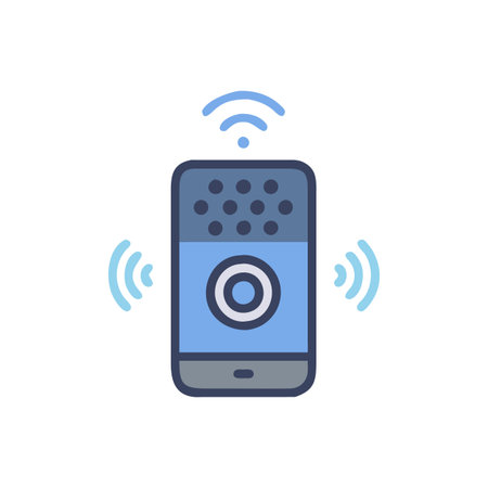 Icon Representing Smart Speakersのイラスト素材