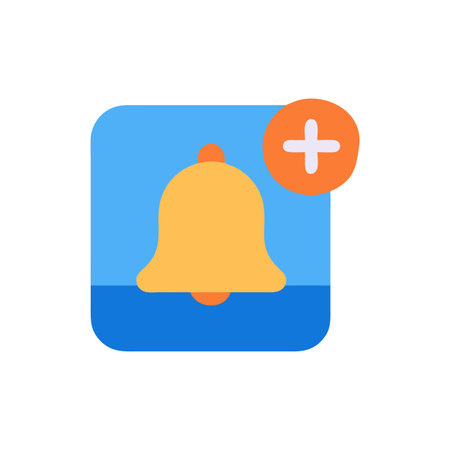 Notification Icon Design for Alertsのイラスト素材