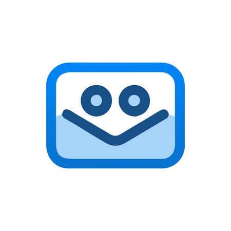 Modern Voice Mail Symbol Icon for Communication Appsのイラスト素材