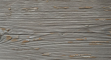 Weathered wood background showcasing aged textures and peeling paint