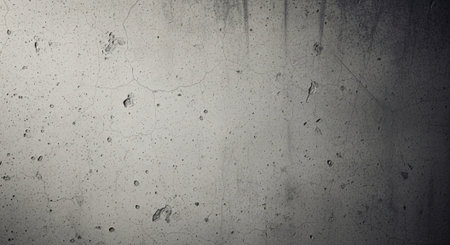 Textured concrete wall with cracks and imperfections surfaceの写真素材