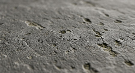 Abstract macro shot of gray stone surface textureの写真素材