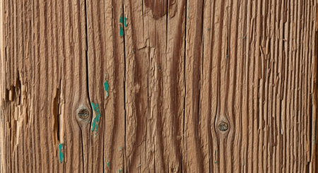 Rustic wooden planks with aged texture and faded paint
