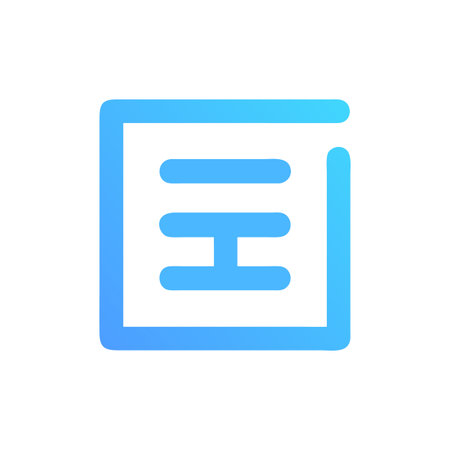 Abstract Blue Icon Graphic On White Backgroundのイラスト素材