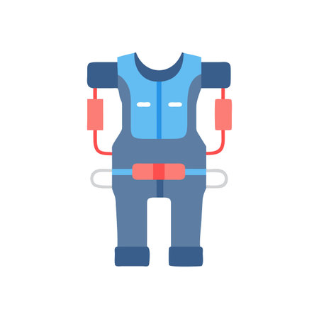 Dynamic Weighted Resistance Suit Iconのイラスト素材