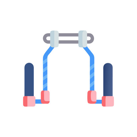 Compact Resistance Trainer Iconのイラスト素材