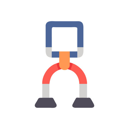 Innovative Magnetic Resistance Trainer Iconのイラスト素材