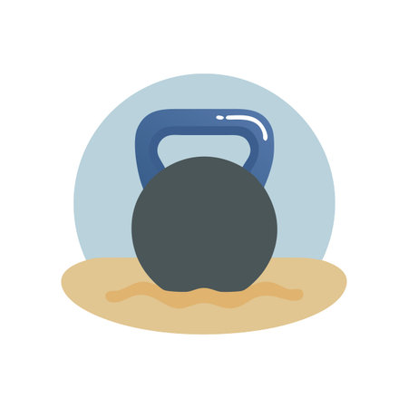 Effective Sand Kettlebell Designのイラスト素材