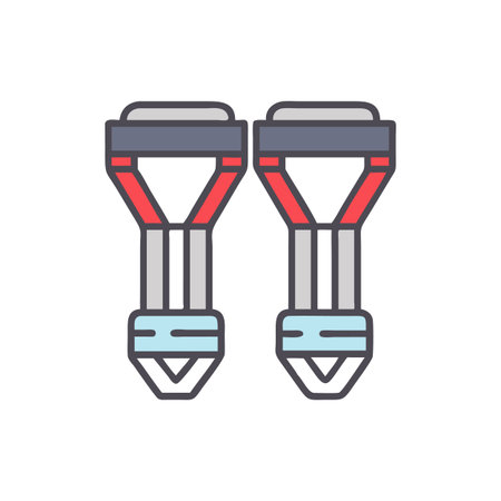 Effective Olympic Weightlifting Strap for Strength Trainingのイラスト素材