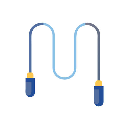 Innovative Smart Jump Rope Iconのイラスト素材