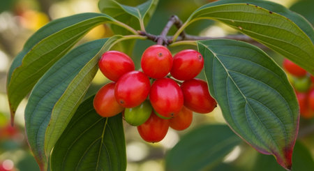 Fresh Fruits Photography on Clean Backgroundの写真素材