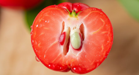 Fresh Fruits Photography on Clean Backgroundの写真素材