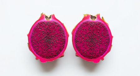 Fresh Fruits Photography on Clean Backgroundの写真素材