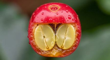 Fresh Fruits Photography on Clean Backgroundの写真素材