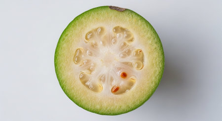 Fresh Fruits Photography on Clean Backgroundの写真素材