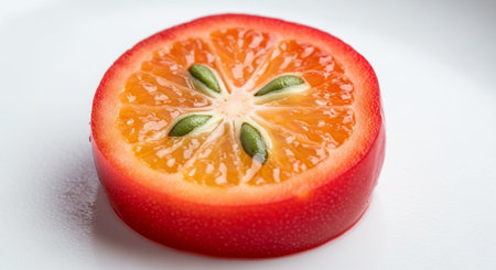 Fresh Fruits Photography on Clean Backgroundの写真素材