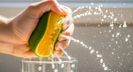 Fresh Fruits Photography on Clean Backgroundの写真素材