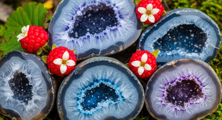 Fresh Fruits Photography on Clean Backgroundの写真素材