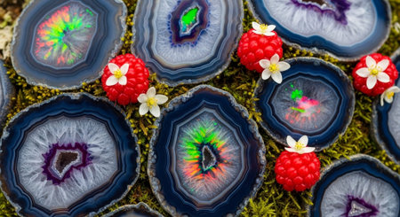 Fresh Fruits Photography on Clean Backgroundの写真素材