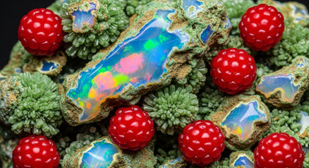 Fresh Fruits Photography on Clean Backgroundの写真素材