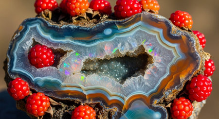 Fresh Fruits Photography on Clean Backgroundの写真素材