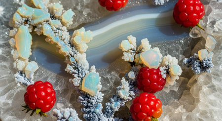 Fresh Fruits Photography on Clean Backgroundの写真素材