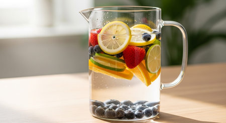 Fresh Fruits Photography on Clean Backgroundの写真素材