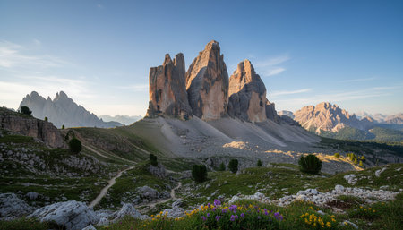 Natural Landscape Photography for Background Useの写真素材