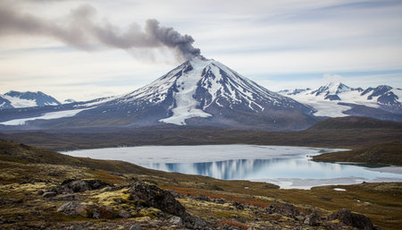 Natural Landscape Photography for Background Useの写真素材