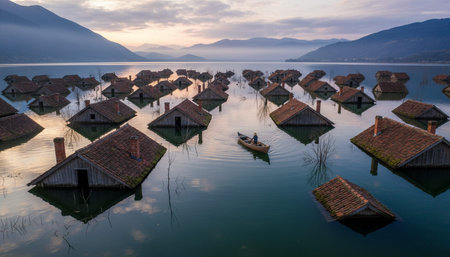 Natural Landscape Photography for Background Useの写真素材