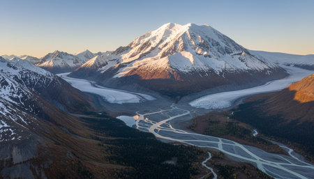 Natural Landscape Photography for Background Useの写真素材