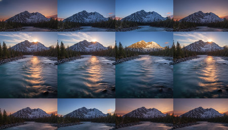 Natural Landscape Photography for Background Use