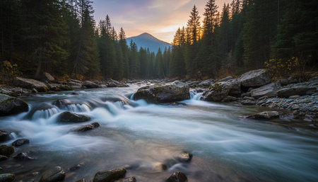 Natural Landscape Photography for Background Use