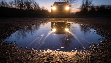 Natural Landscape Photography for Background Useの写真素材