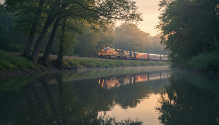 Natural Landscape Photography for Background Useの写真素材