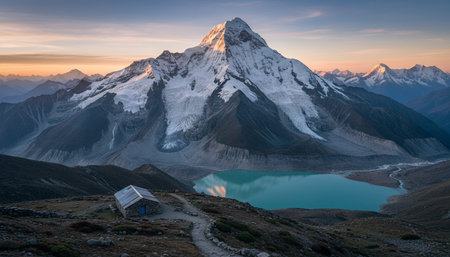 Natural Landscape Photography for Background Useの写真素材